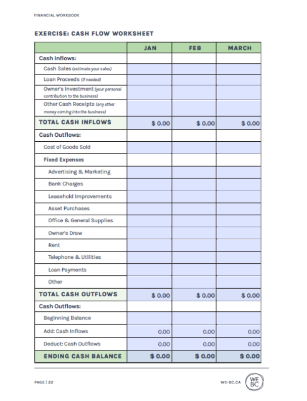 Financial Workbook for Small Business - Image 2