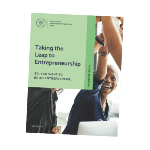 Free Taking the Leap to Entrepreneurship Resource Guide Cover